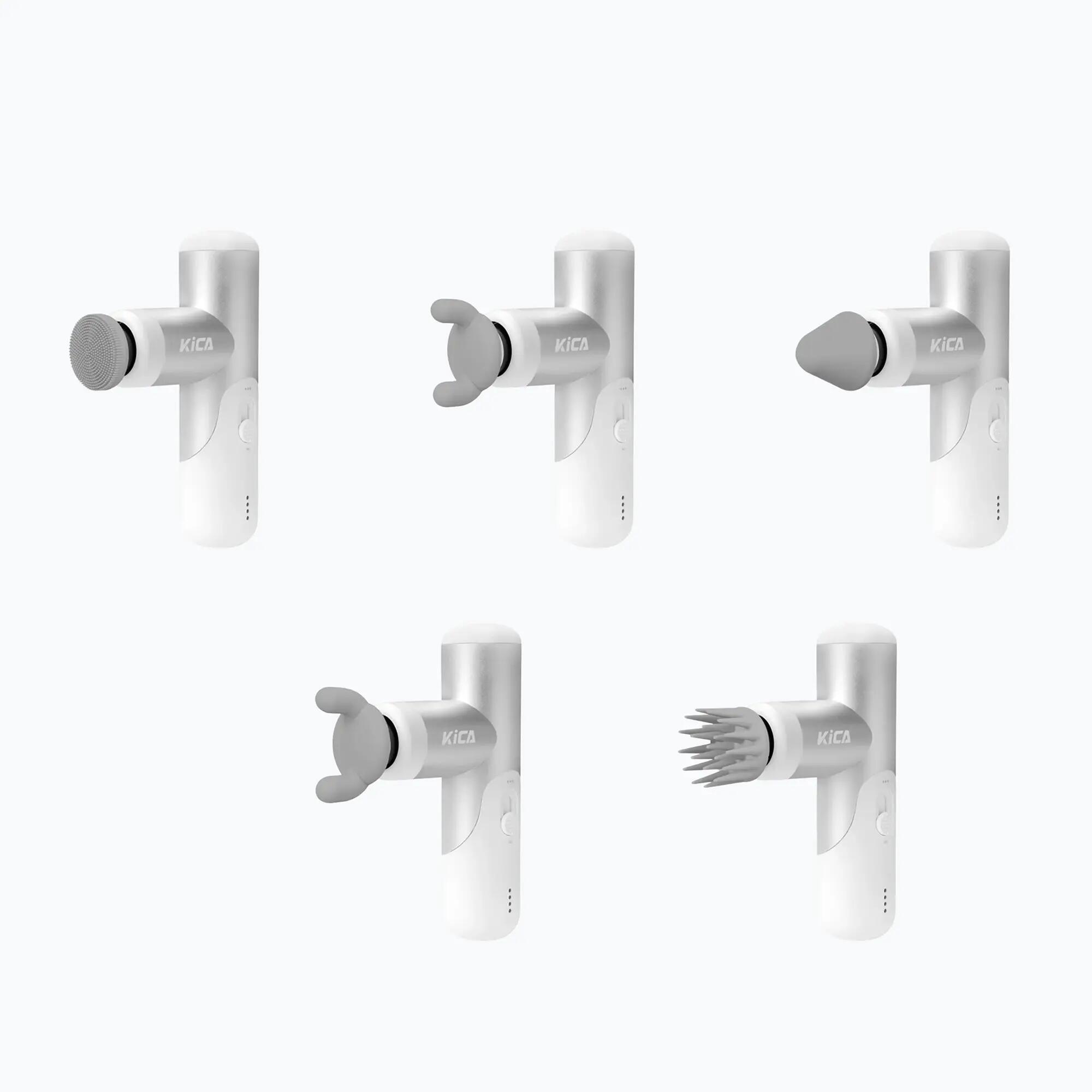 Pistolet do masażu wibracyjny KiCA Mini 3 white 5/7