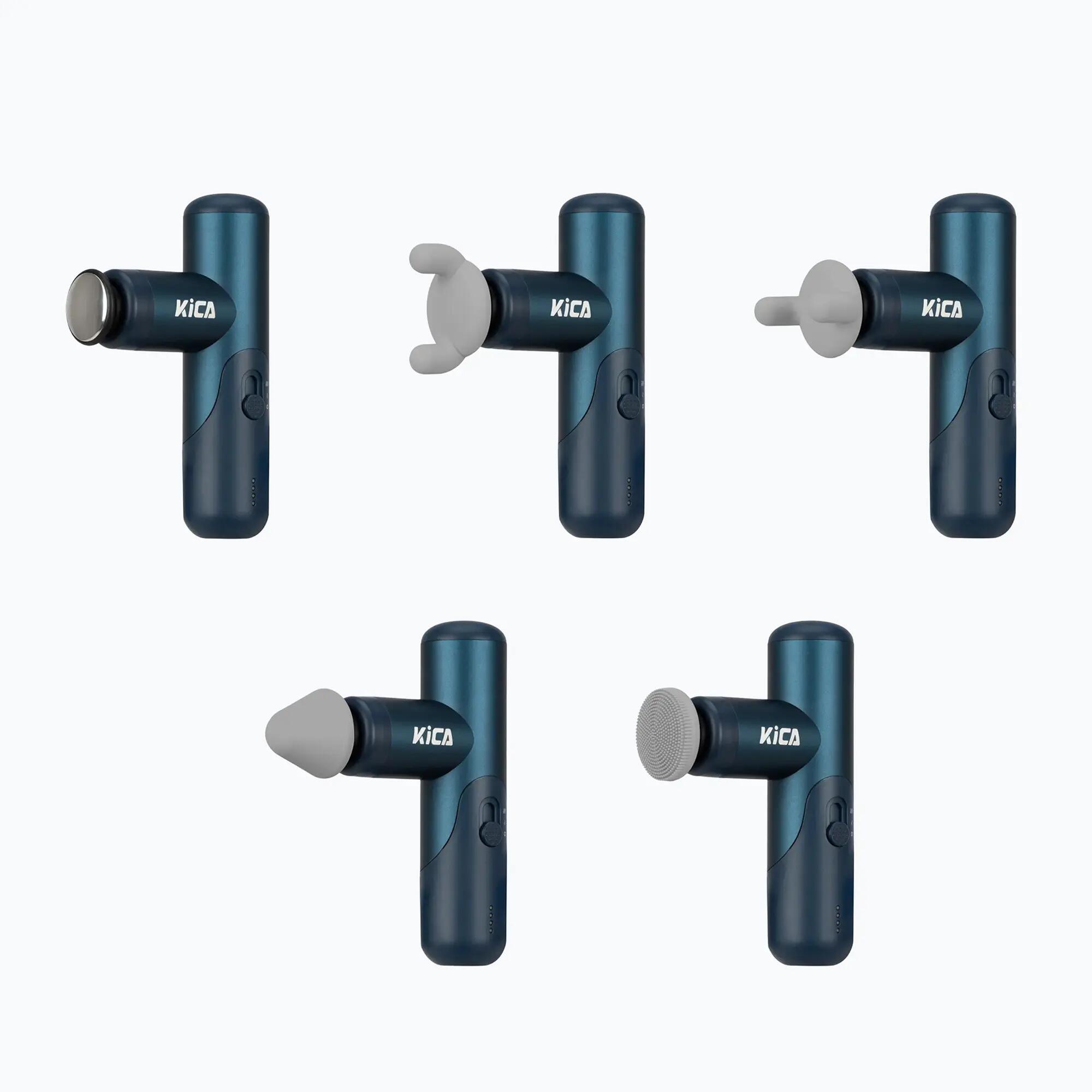 Pistolet do masażu wibracyjny KiCA Mini 3 ocean blue 5/7