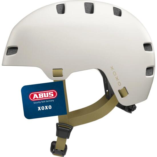 ABUS XOXO ECO BIRCH TAUPE Fahrradhelm S 51-55 cm