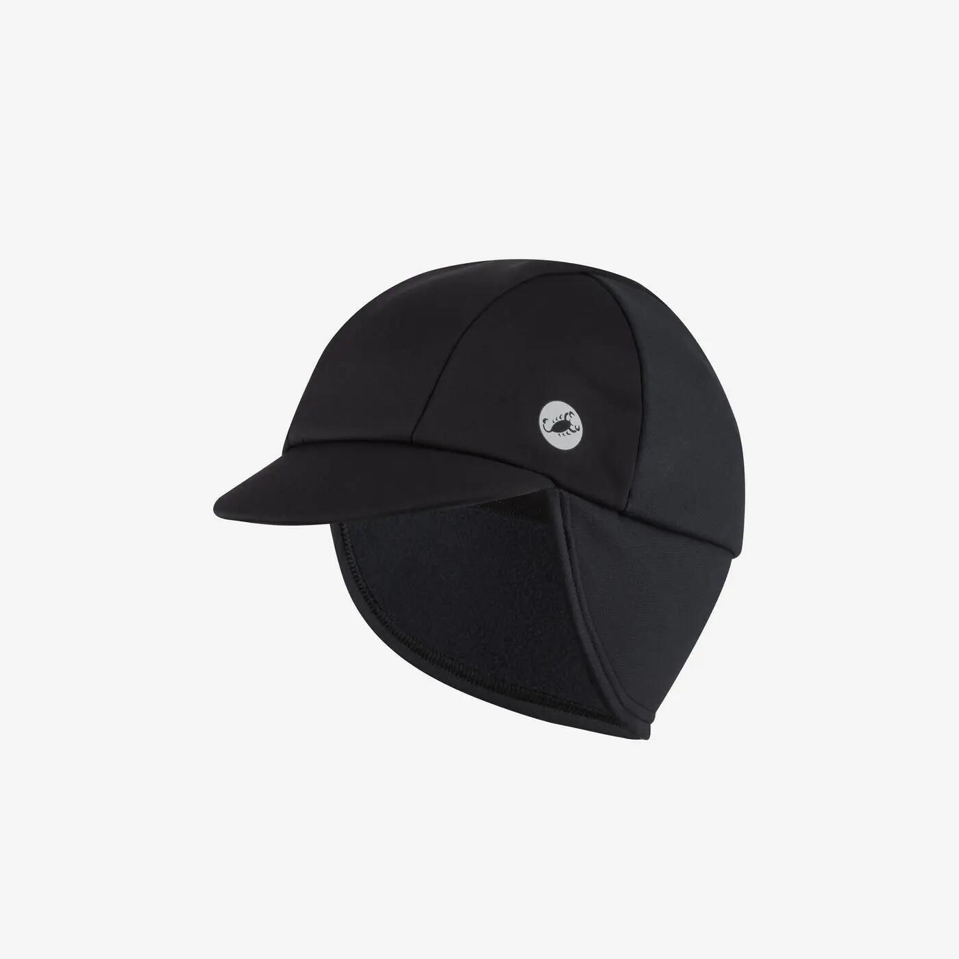 Șepcuță ciclism iarnă Castelli Estremo Thermal Winter Cap - negru | acoperă ure…