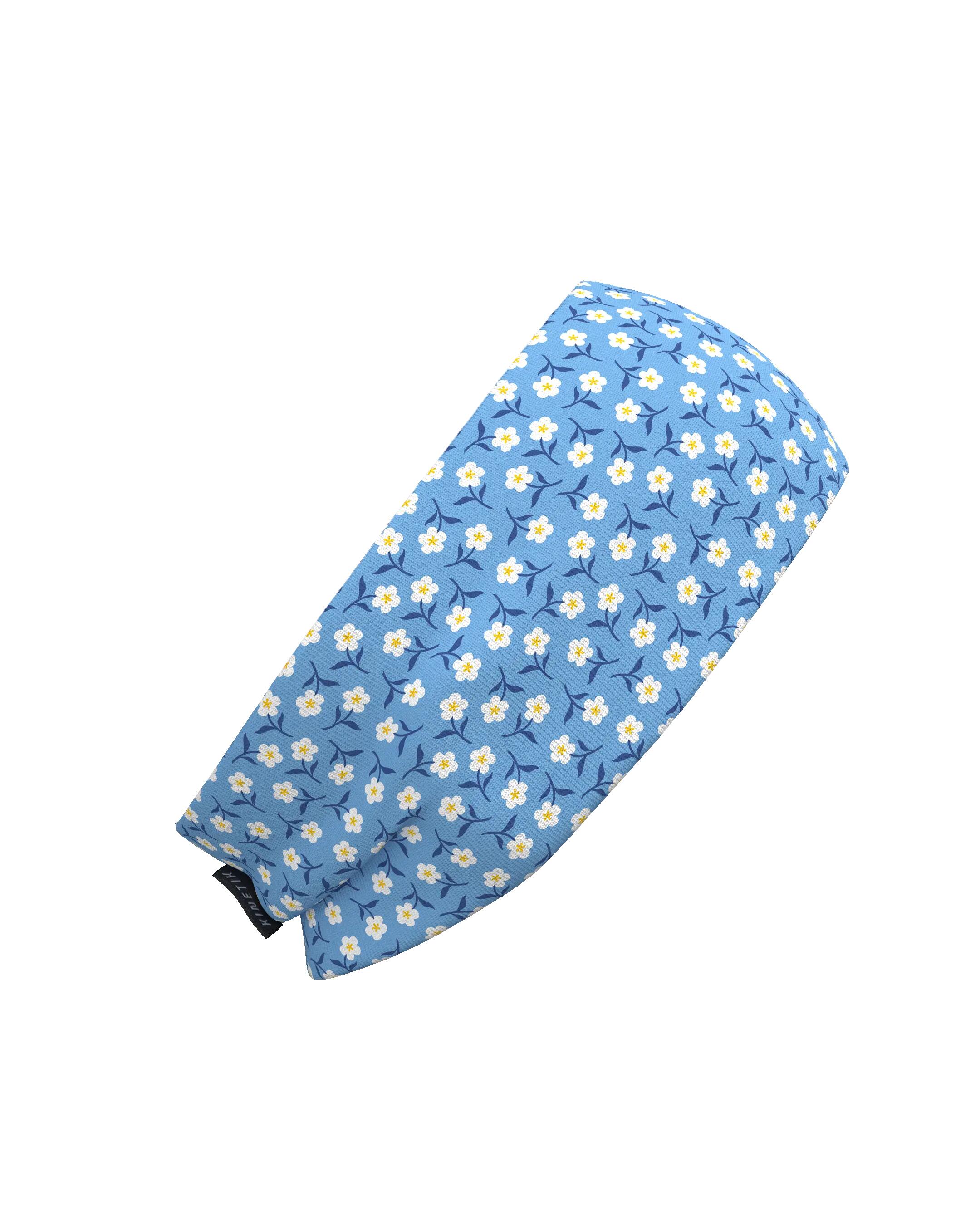 BANDEAU DE TRAIL RUNNING - HEADBAND OCEANIC FLOWERS HAWAIIAN 7/7