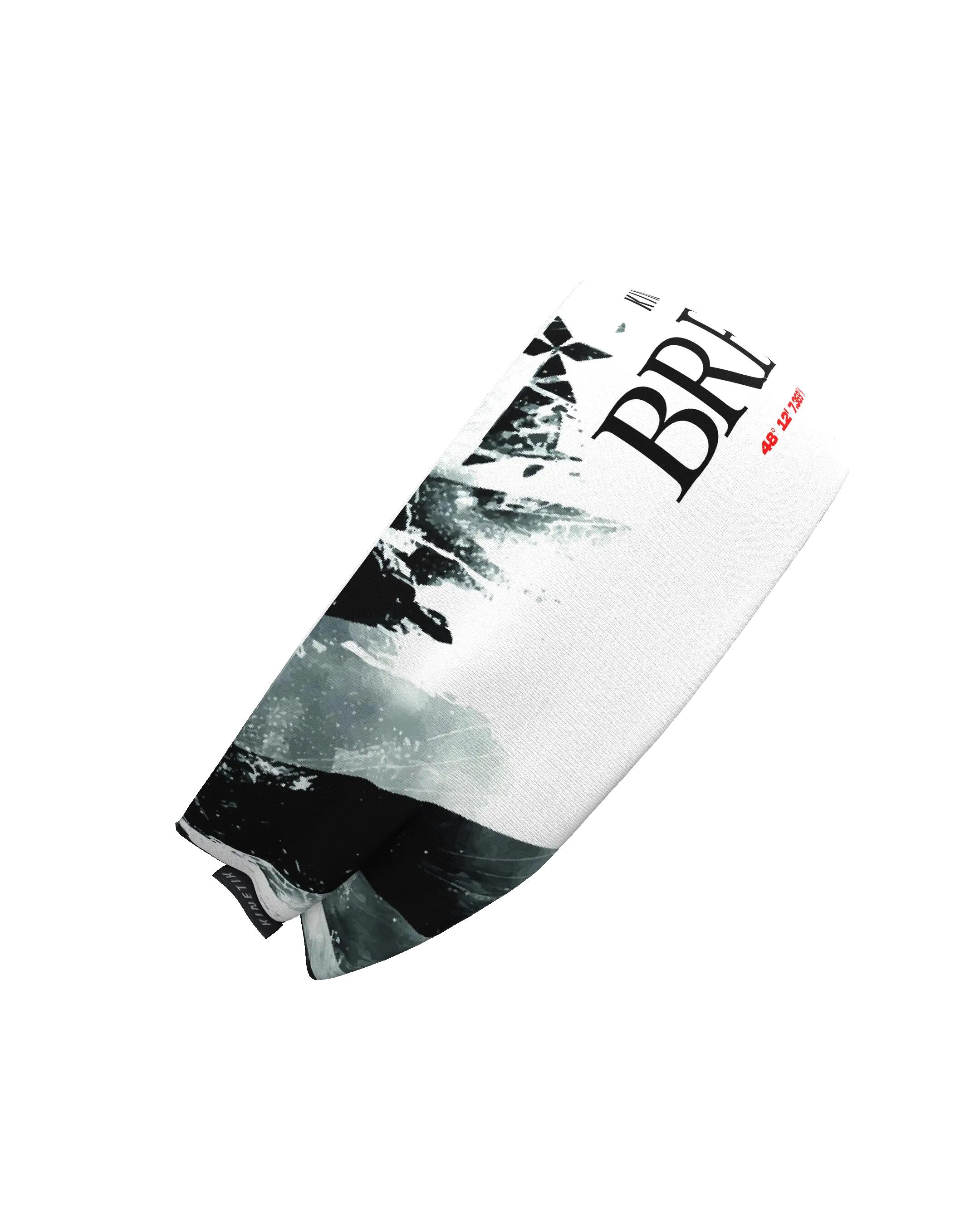 BANDEAU DE TRAIL RUNNING - HEADBAND BREIZH BLACK 6/7