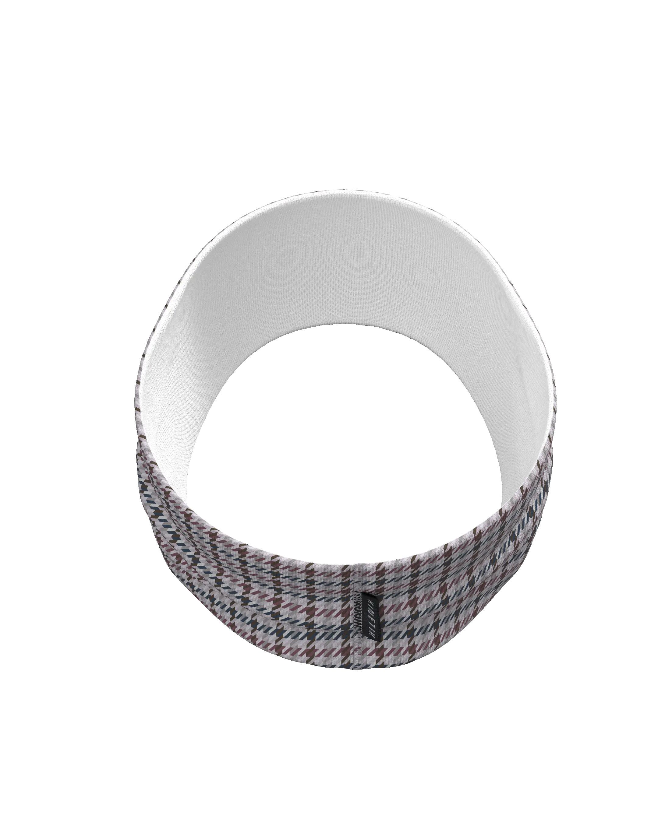 BANDEAU DE TRAIL RUNNING - HEADBAND PIED DE POULE 6/7