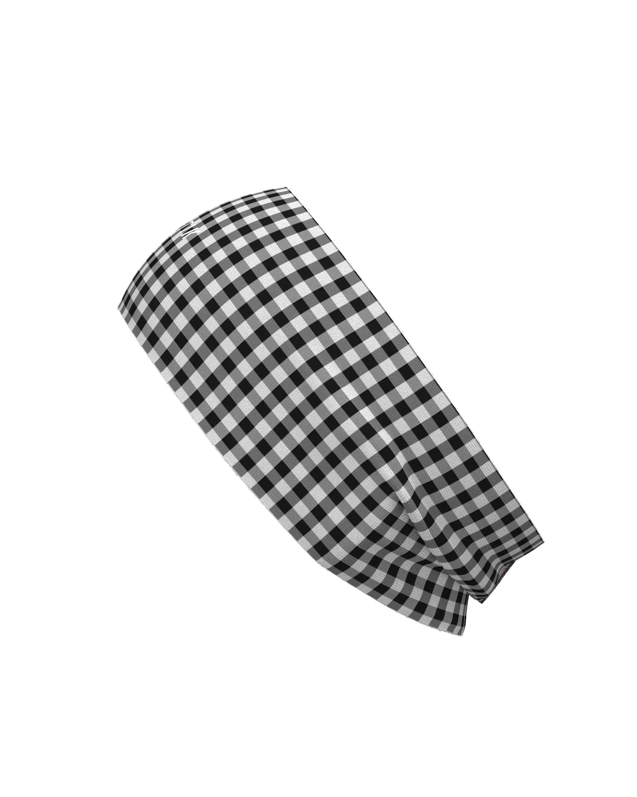 BANDEAU DE TRAIL RUNNING - HEADBAND VICHY VELOURS 5/7