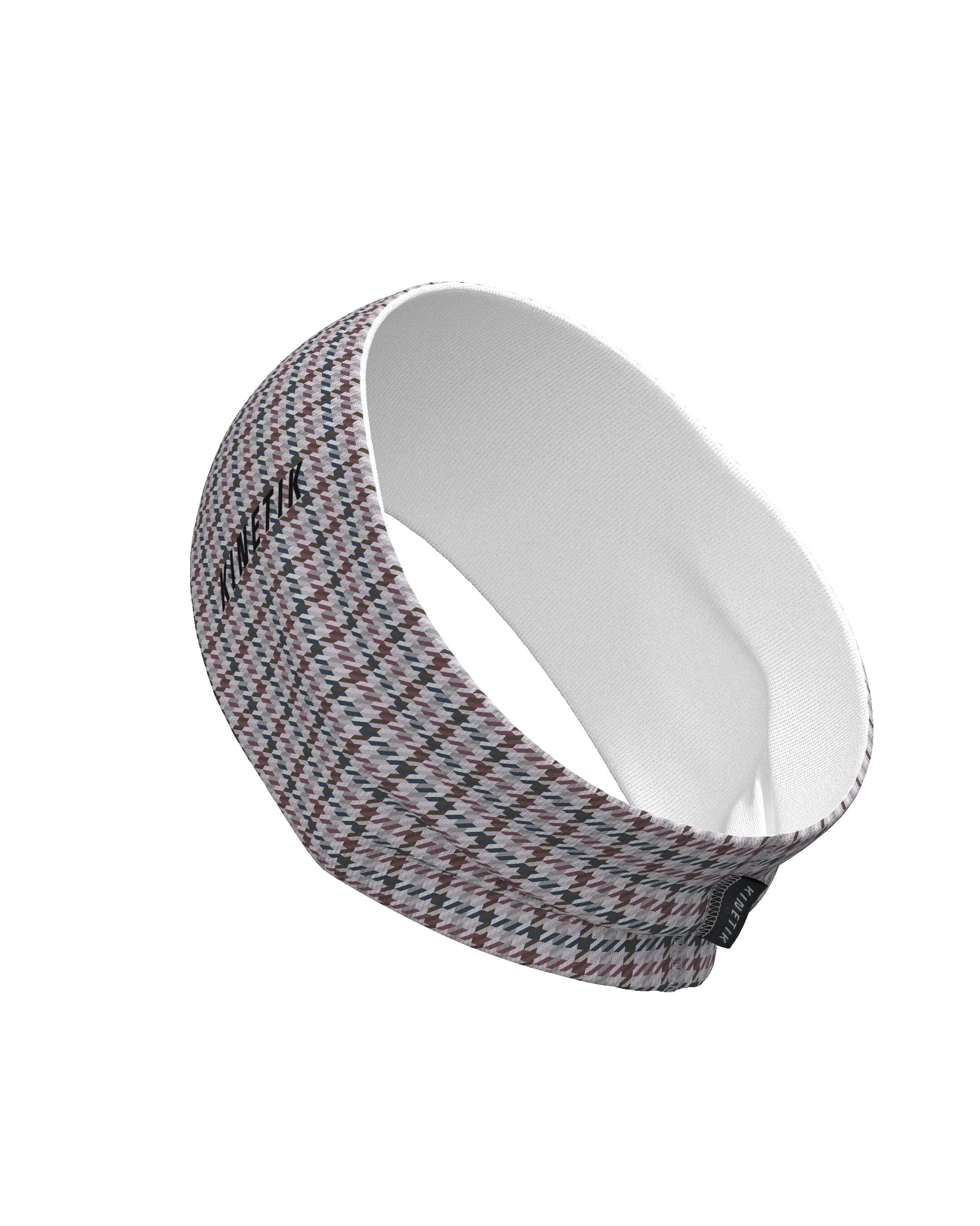 BANDEAU DE TRAIL RUNNING - HEADBAND PIED DE POULE 5/7
