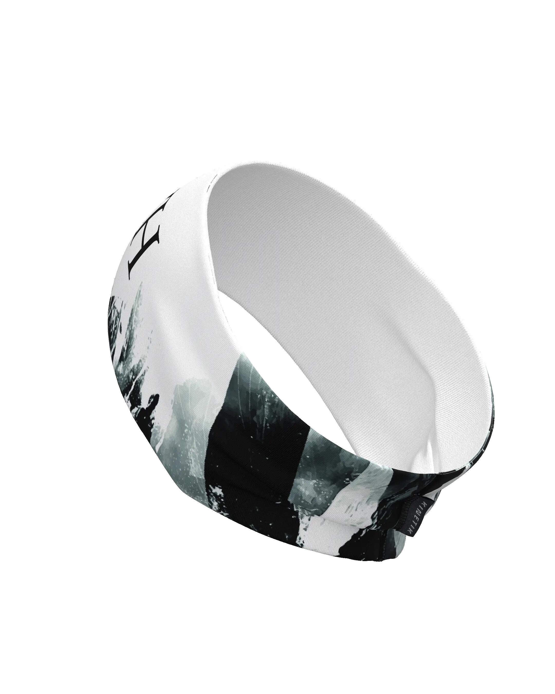 BANDEAU DE TRAIL RUNNING - HEADBAND BREIZH BLACK 3/7