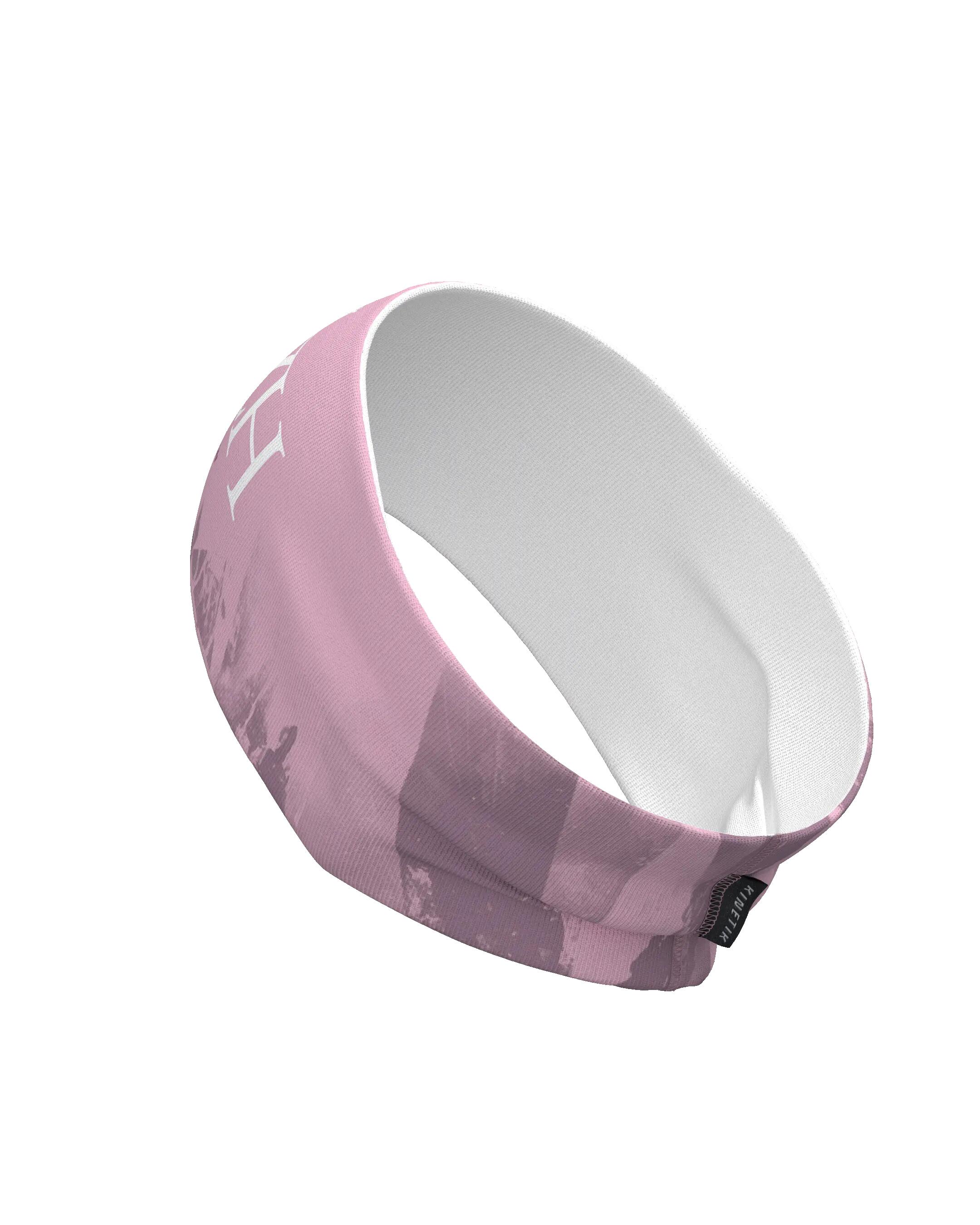 BANDEAU DE TRAIL RUNNING - HEADBAND BREIZH PINK 3/7