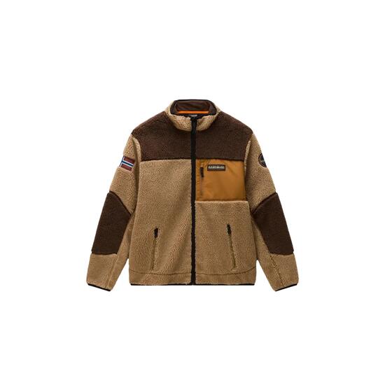 Giacca oversize da donna con zip Napapijri Yupik