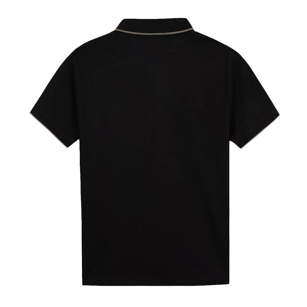 Polo Noir Homme TBS Lierre 3/3