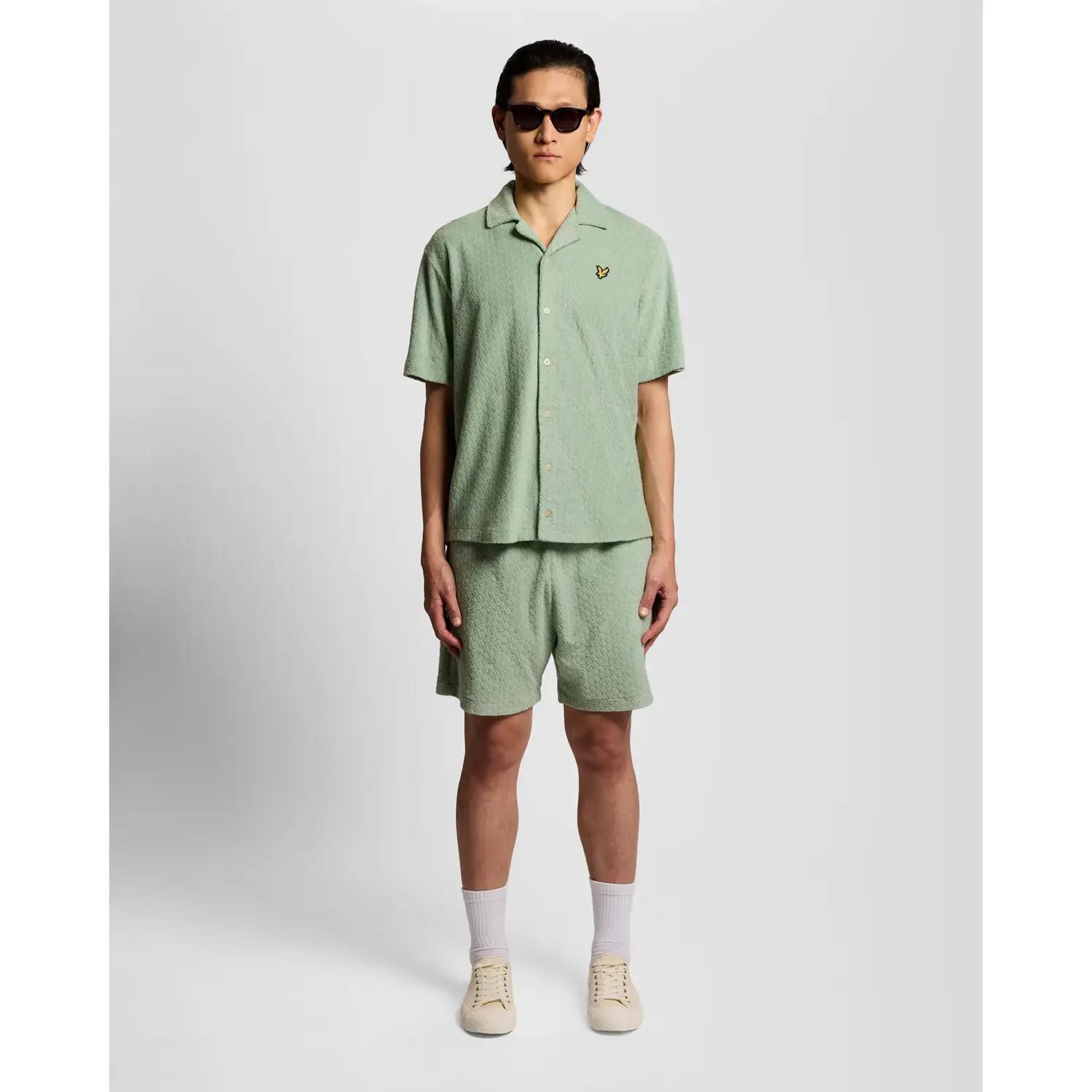 Chemise Lyle & Scott Honeycomb Towelling 3/6