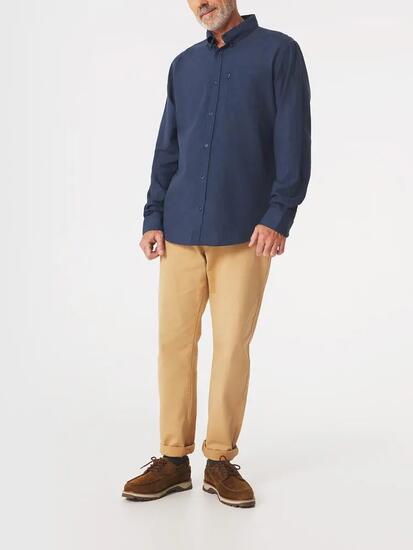 Chemise manches longues Homme - BERLICHE Bleu