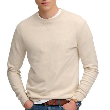Superdry Herren Pullover Beige Classic