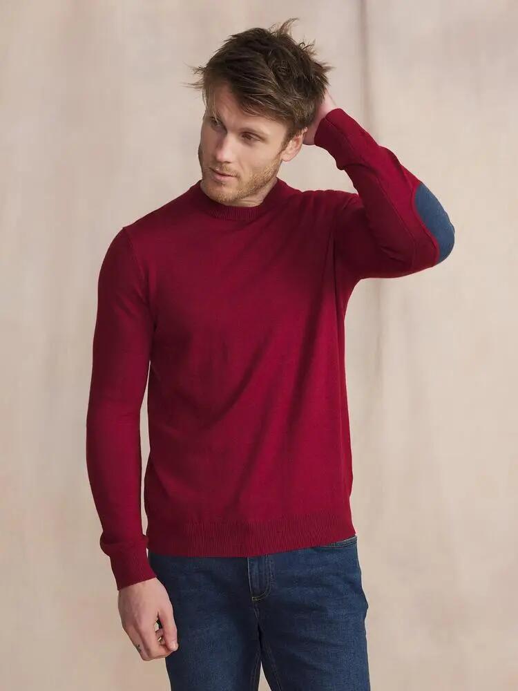 TBS Herren Pullover MALIK Rot 2/5