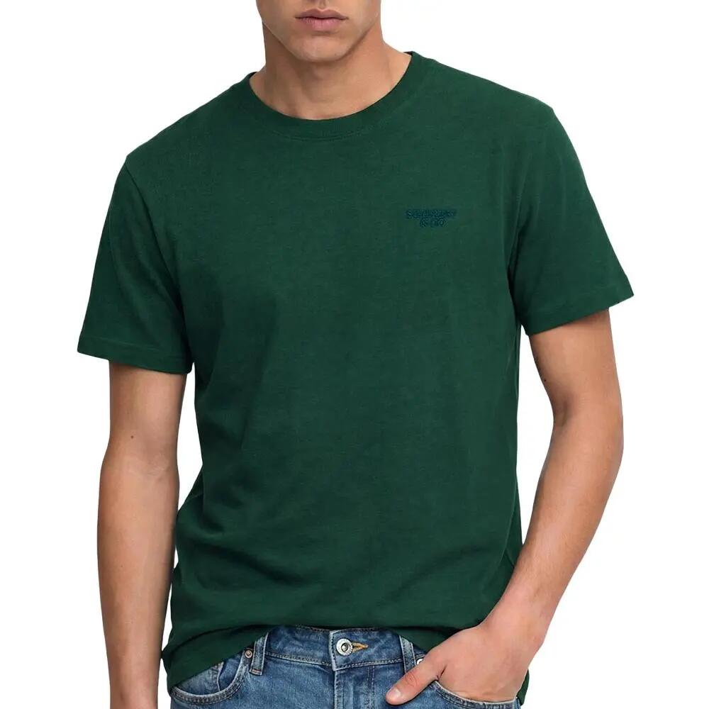 T-Shirt Vert Forêt Homme Superdry Essential 1/3