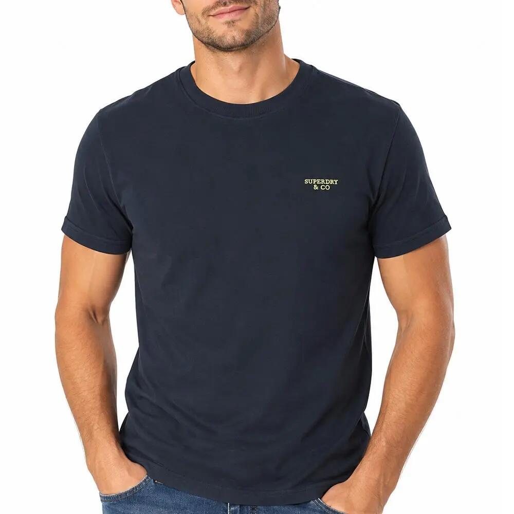 Superdry Men's Essential Dark Blue T-Shirt 1/3