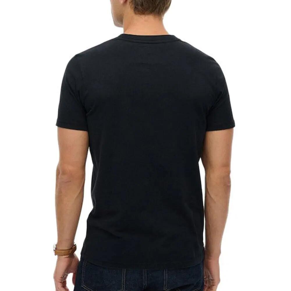 T-Shirt Marine Homme Superdry Classic 3/3