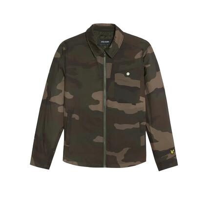 Isolierte Camouflage-Überjacke Lyle & Scott
