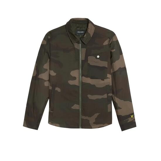 Isolierte Camouflage-Überjacke Lyle & Scott