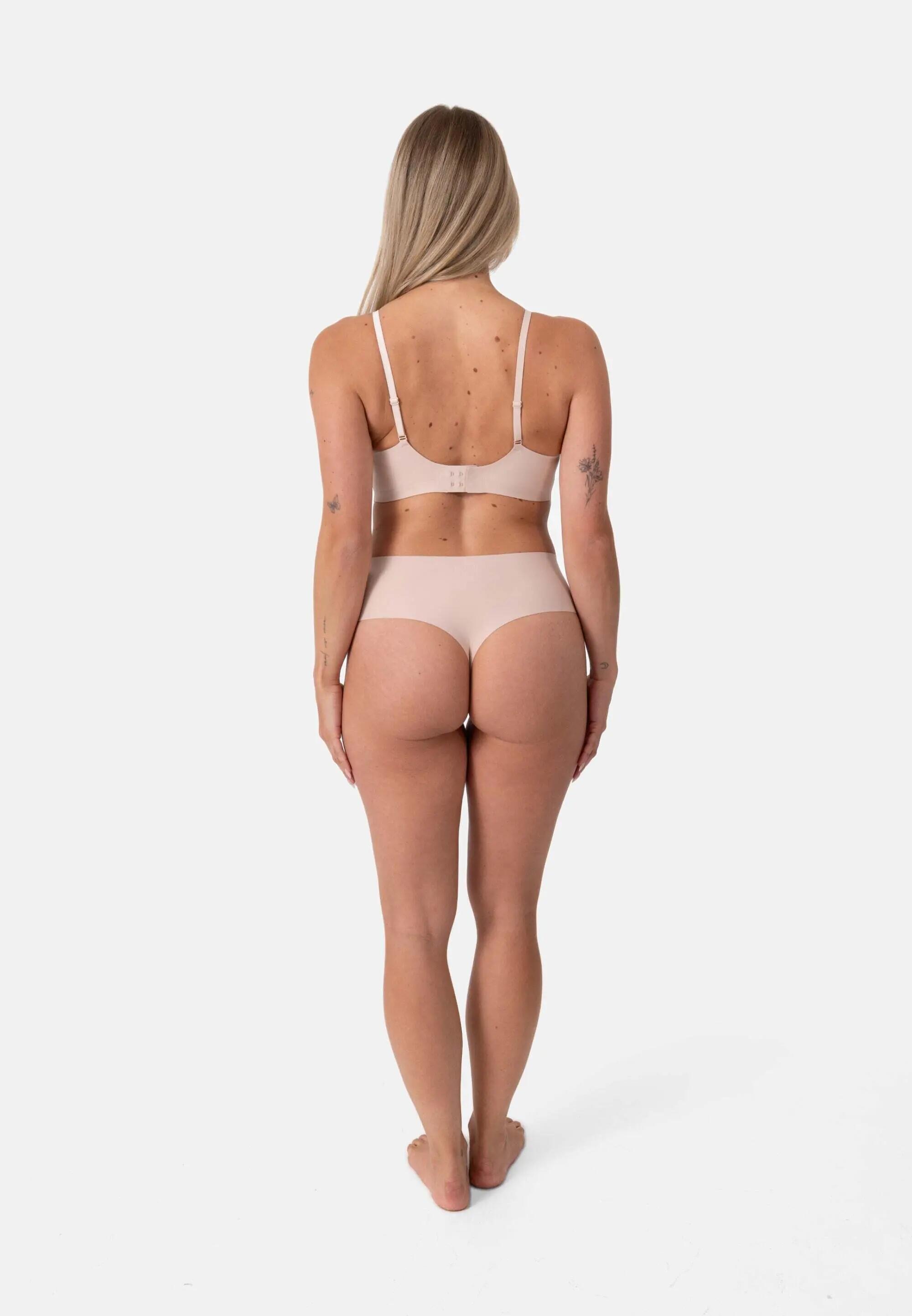 MICROFIBER HIGH WAIST SEAMLESS TANGA 3/3
