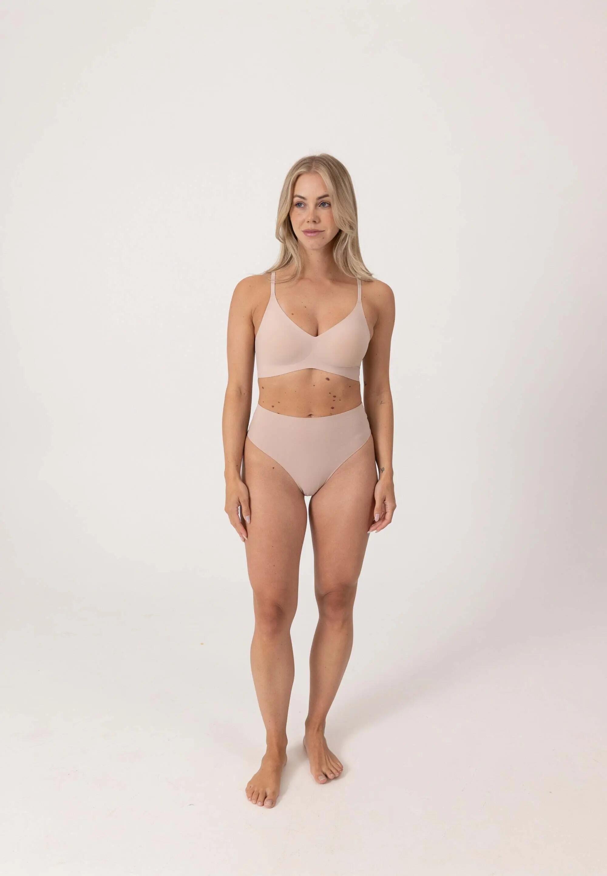 MICROFIBER HIGH WAIST SEAMLESS HIPSTER 2/5