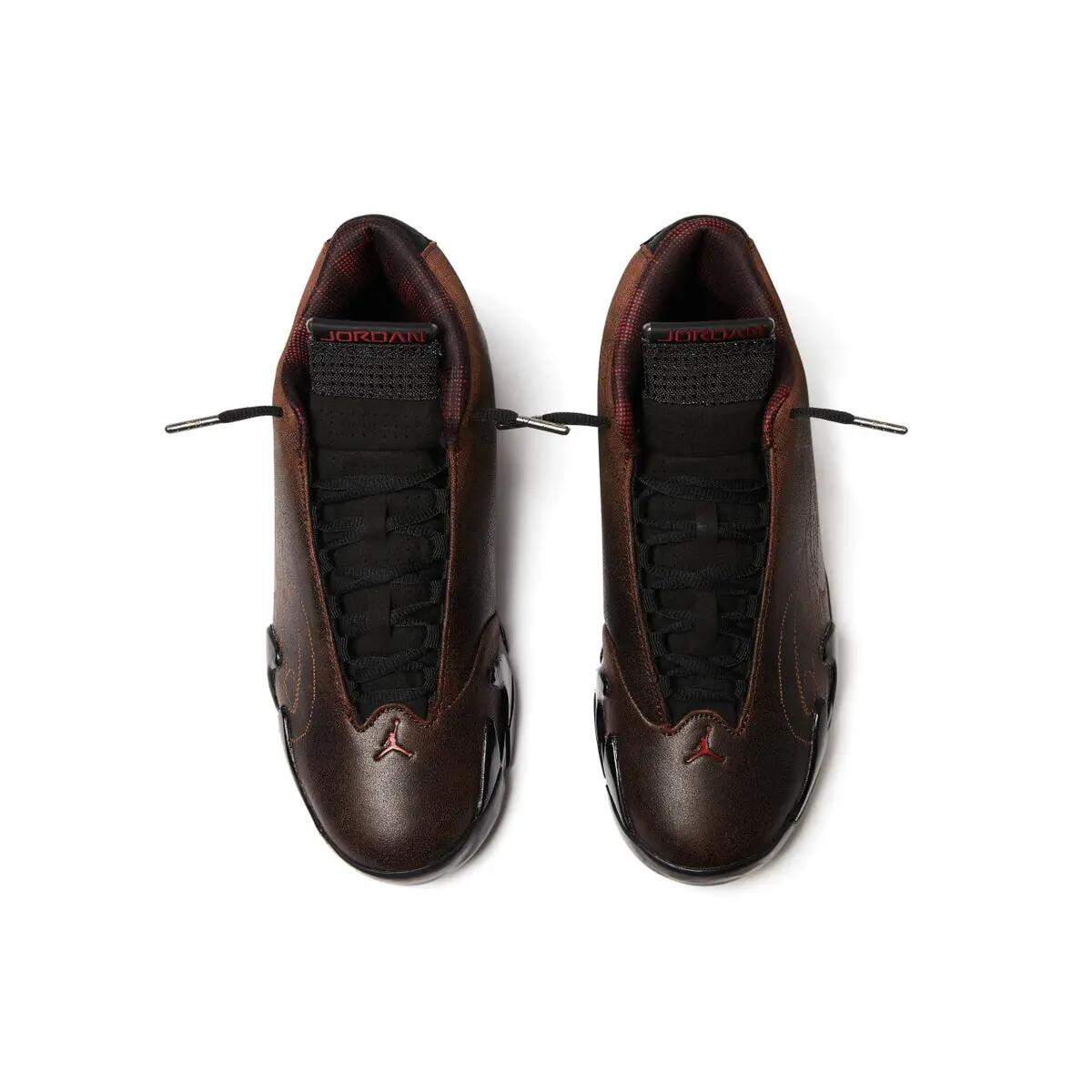 Jordan 14 Retro Mowalola Burnt Red 6/6