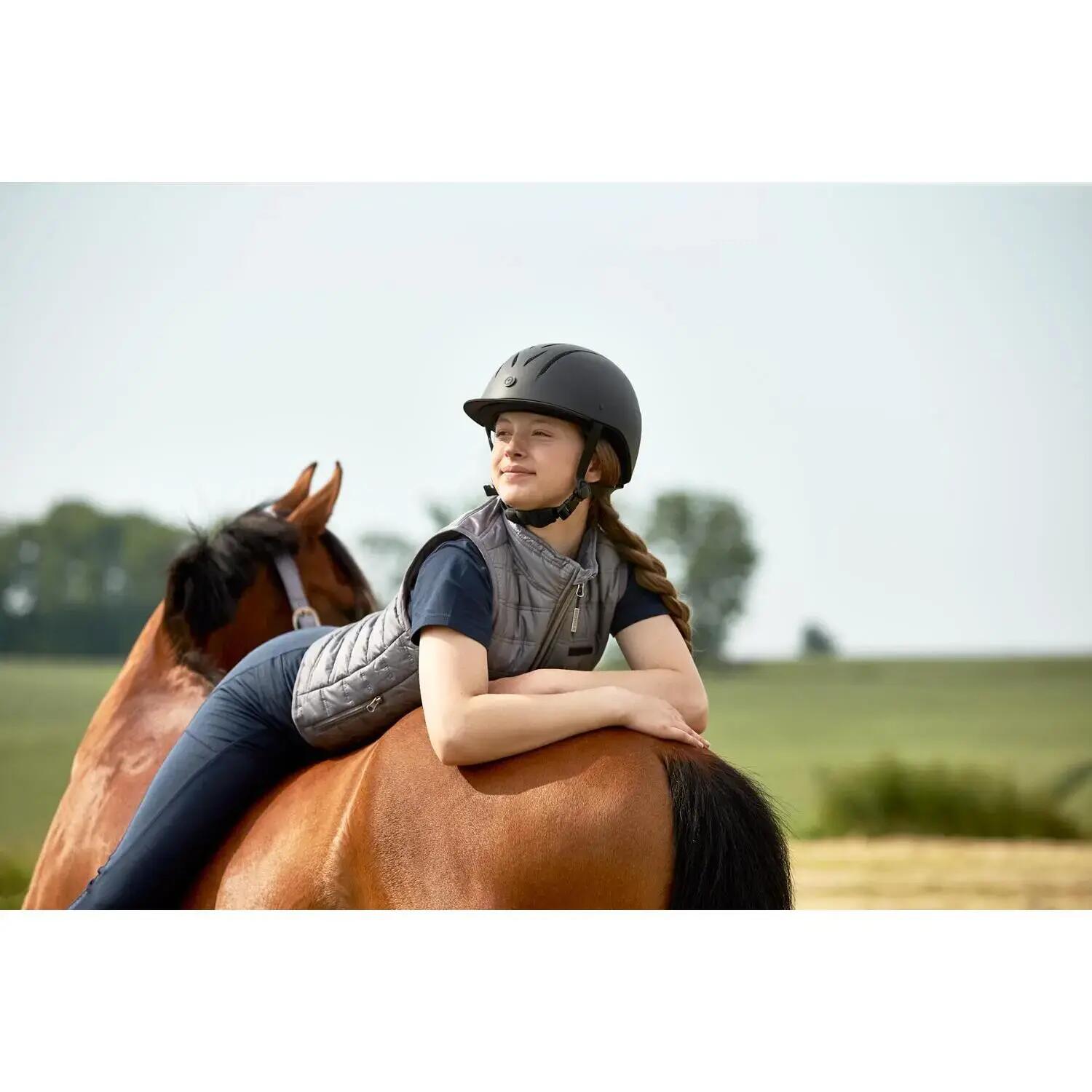 Damski kask jeździecki Equipage Henderson 4/5
