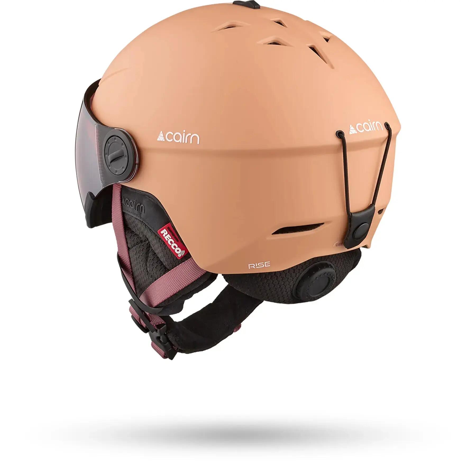 Casco de esquí Cairn Rise Visor 3/4