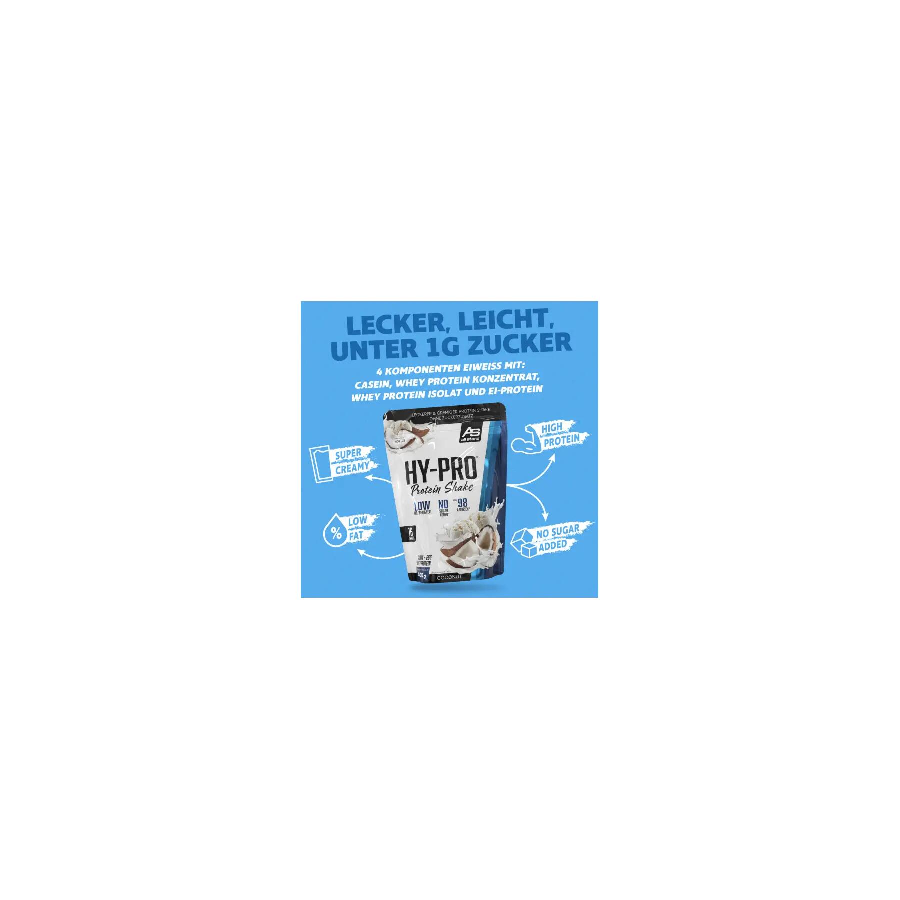 All Stars Hy-Pro Protein Shake (400 g Beutel) – Chocolate 3/5