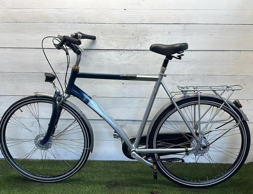 Second Life - Gereviseerd Batavus stadsfiets bike, metal/grijs 2/2