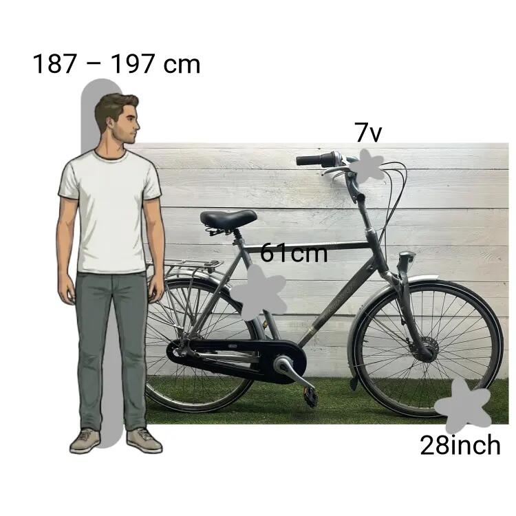 Bicicleta usada Batavus Intermezzo 2/4