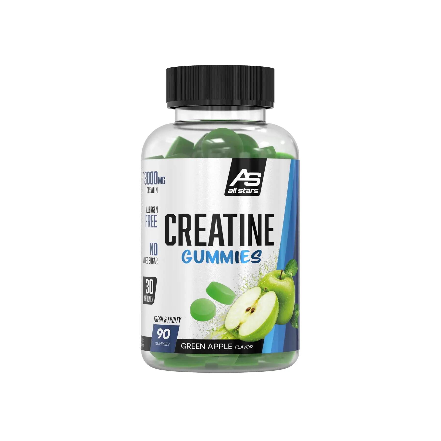 Gummies de créatine - Musculation - Pomme verte 2/2