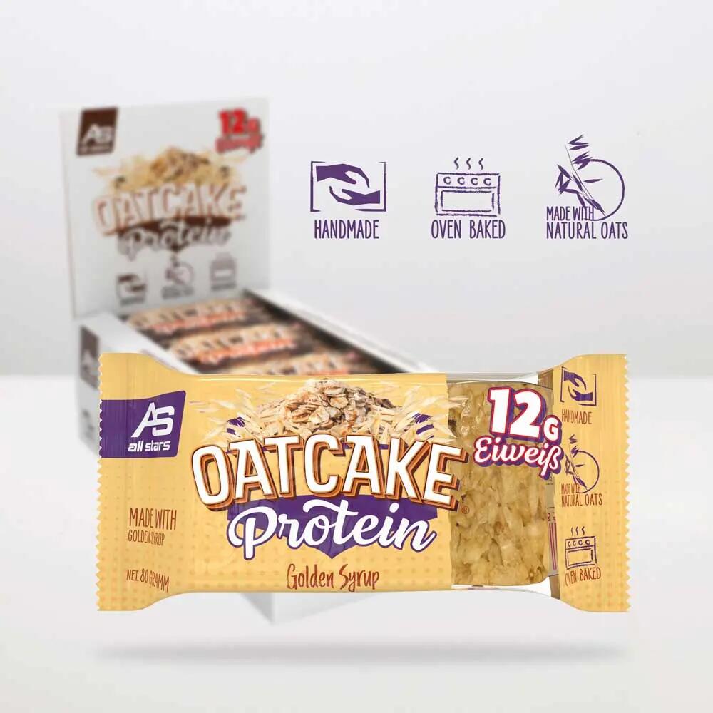 Barrette proteiche - Fitness - OatCake - Golden Syrup, 12 pz 3/6