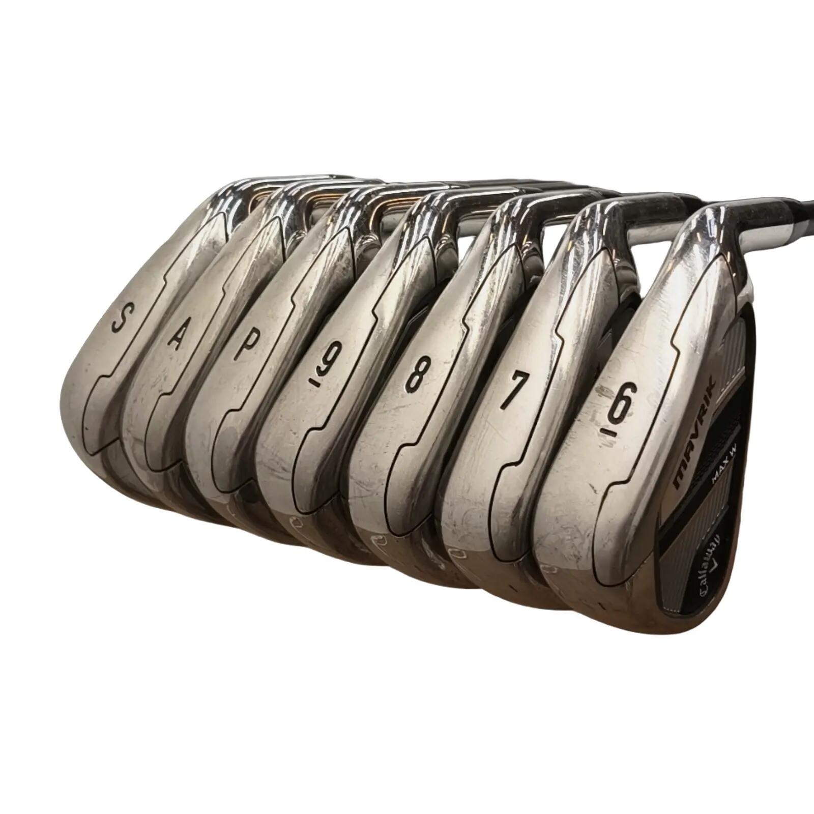 Callaway Mavrik Max W IJzerset / 6-PW+AW+SW / Flex Ladies / Grafiet 2/6