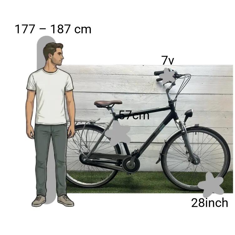 Bicicleta usada Cortina A7 2/4