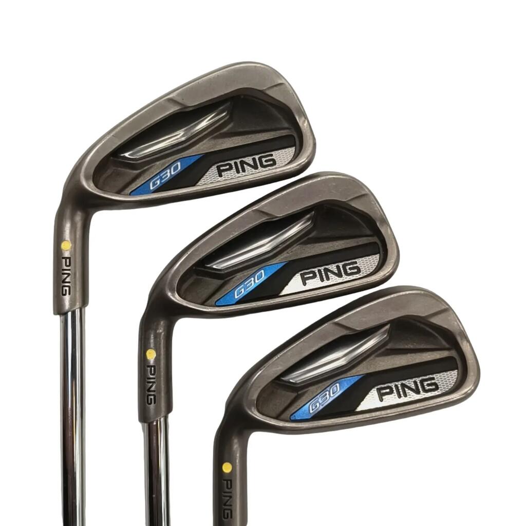 Left PING G30 Iron Set / 5-PW+SW / Flex Regular / Steel