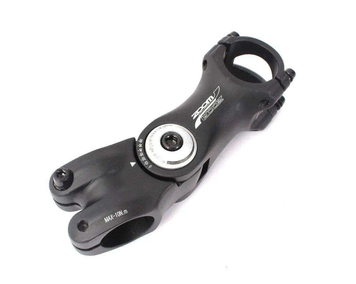 Potence VTT Ahead 1 1/8 pouces, serrage 25,4 mm, réglable à 60 degrés, 105 mm 2/5