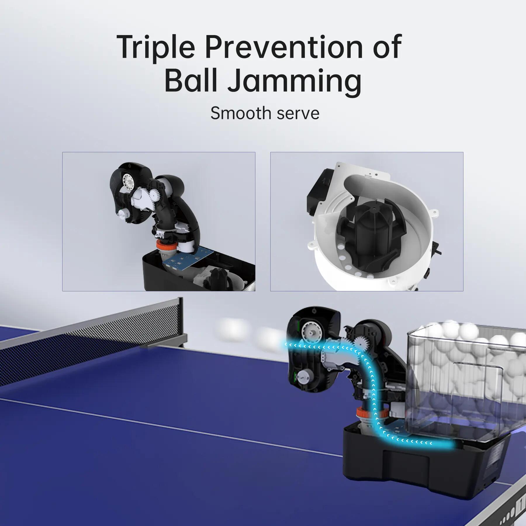 PONGBOT Nova S Pro – intelligenter tragbarer Tischtennis-Roboter 4/10