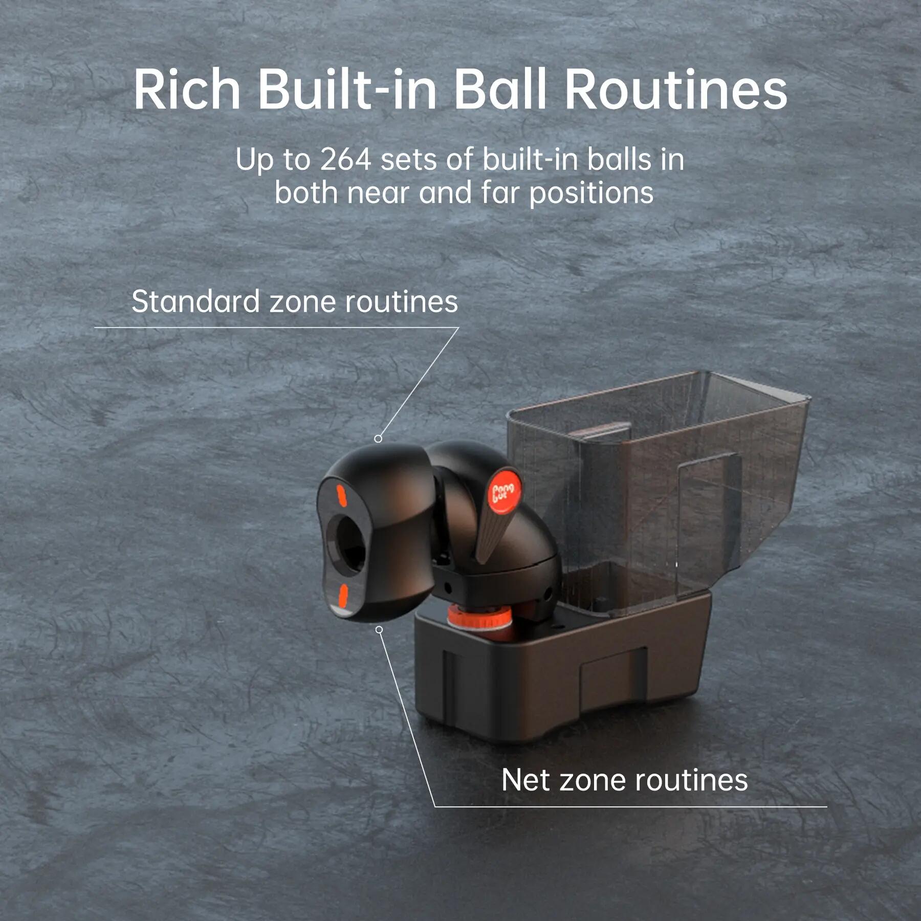 PONGBOT Nova S Pro – intelligenter tragbarer Tischtennis-Roboter 3/10
