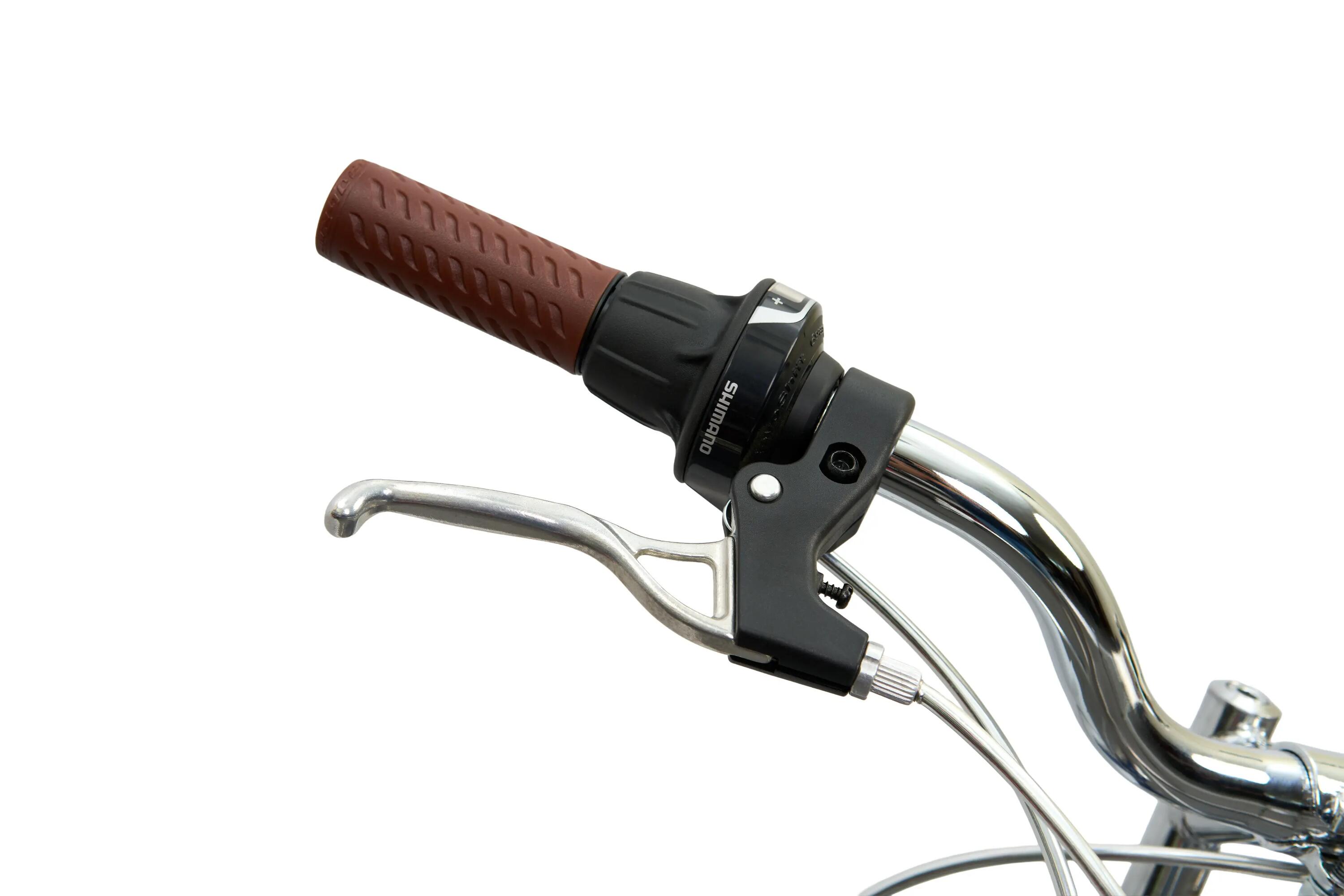 Rower Dziecięcy SUNNY 24" z Bagażnikiem 6 biegów Shimano Lawendowy 5/6