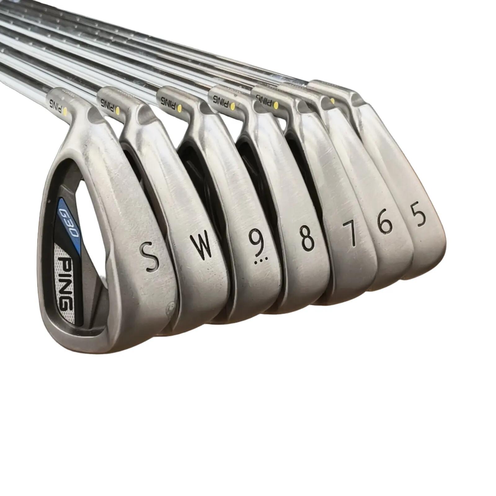 Linkshandig PING G30 IJzerset / 5-PW+SW / Flex Regular / Staal 3/7