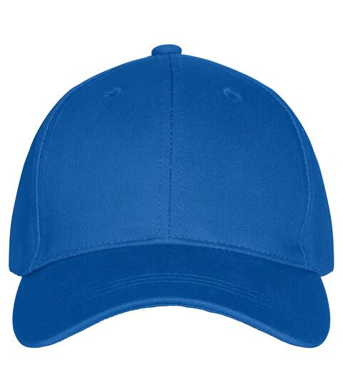 clique Classic Cap 6‑Panel aus Baumwolle – Royalblue