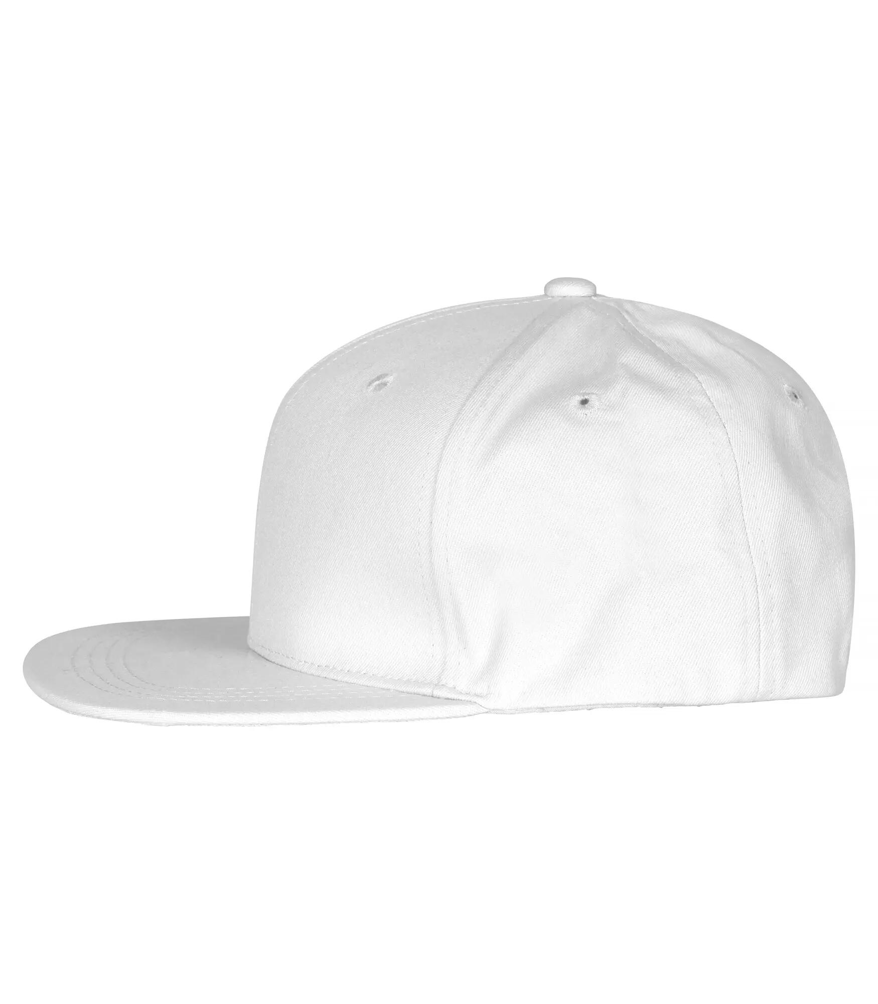 clique Street Cap boné 6 painéis aba plana – White 3/5