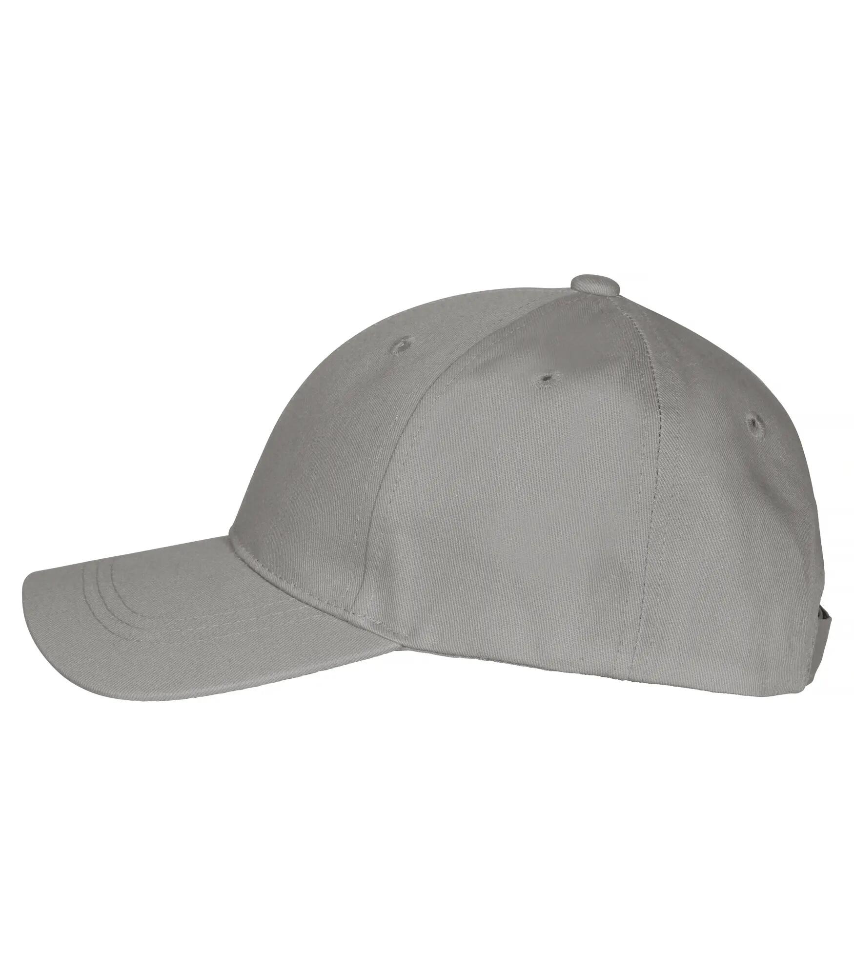 clique Classic Cap boné 6 painéis em algodão – Silver 3/5