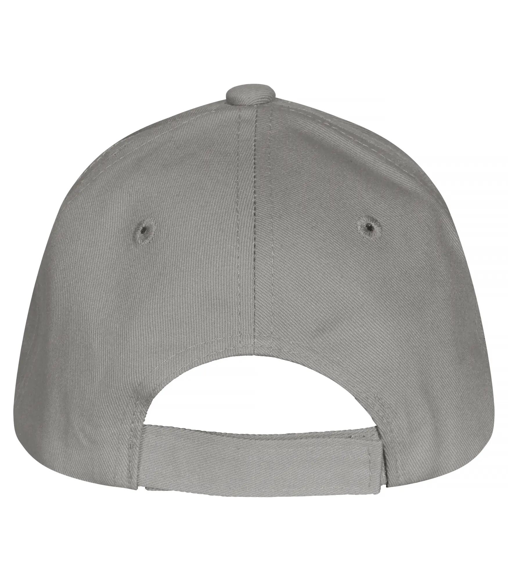 clique Classic Cap boné 6 painéis em algodão – Silver 2/5