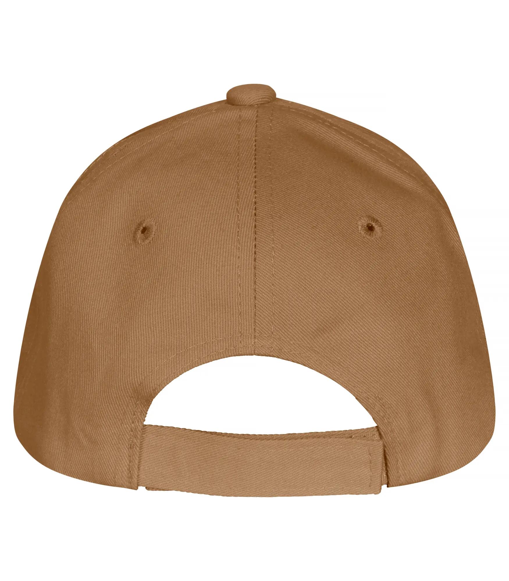 Clique Classic Cap 6‑Panel aus Baumwolle – Khaki 2/5