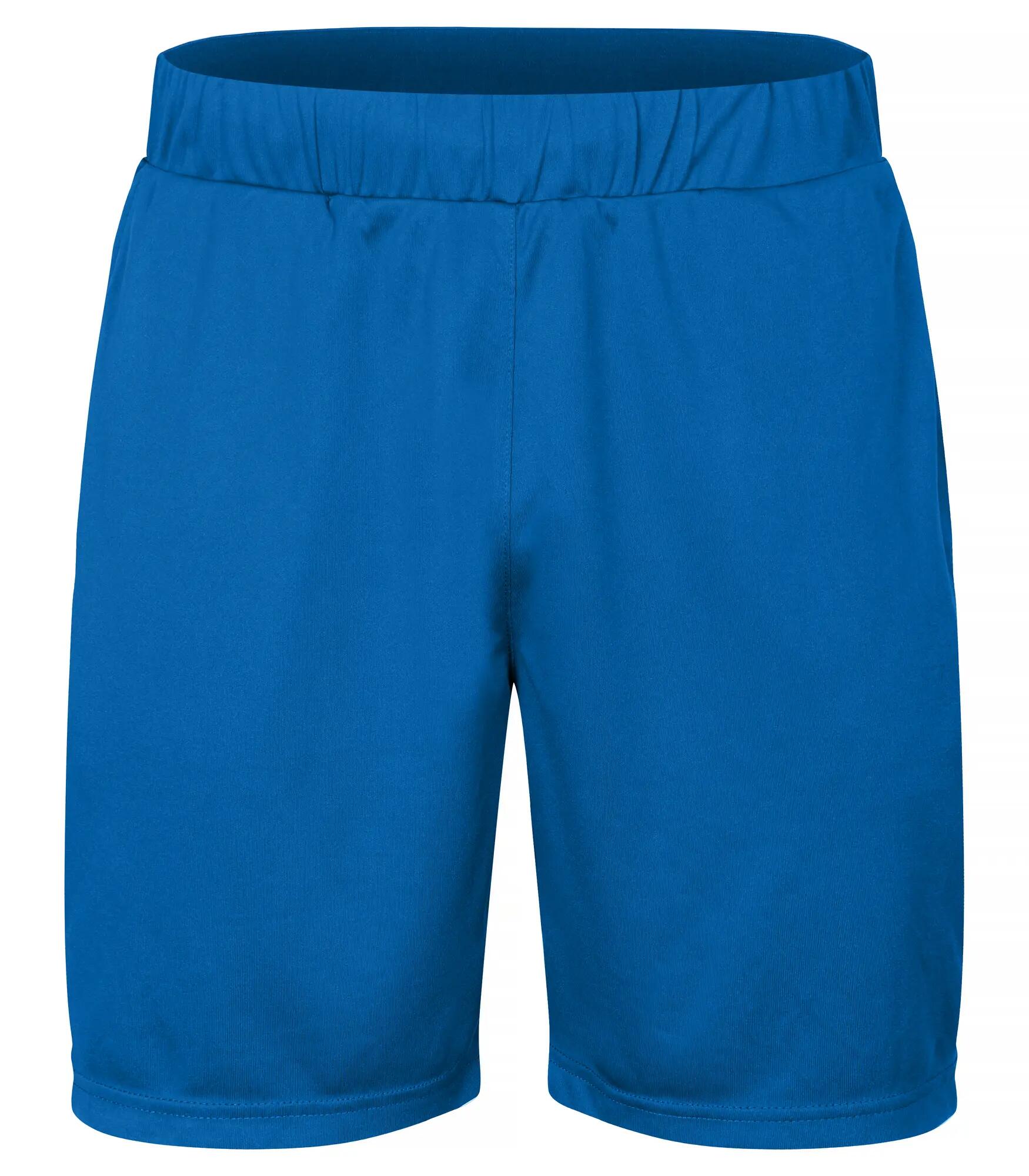 clique Basic Active Shorts Junior 100% Polyester - Royalblue 1/4
