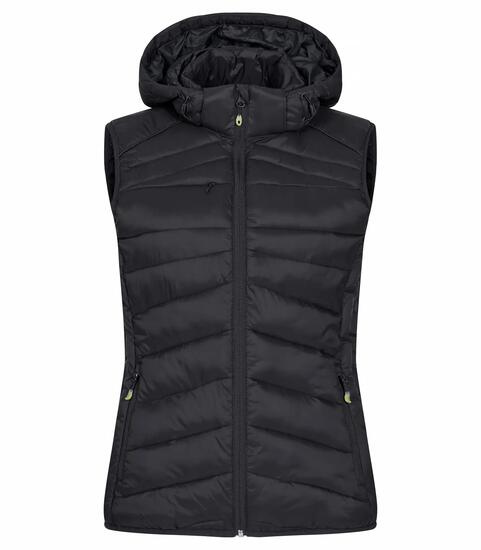 clique Idaho Vest Women — Doudoune légère rembourrage recyclé – Black