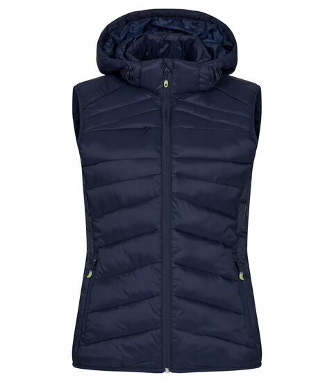 clique Idaho Vest Women — Gilet imbottito leggero in poliammide riciclato –