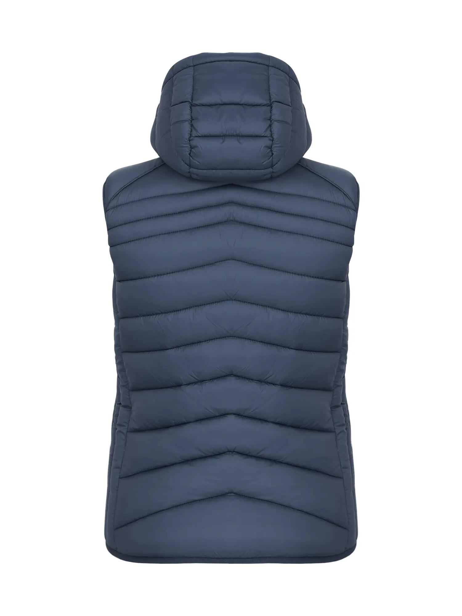 clique Idaho Vest Women — Gilet leggero e caldo in materiali riciclati – Fog 2/4