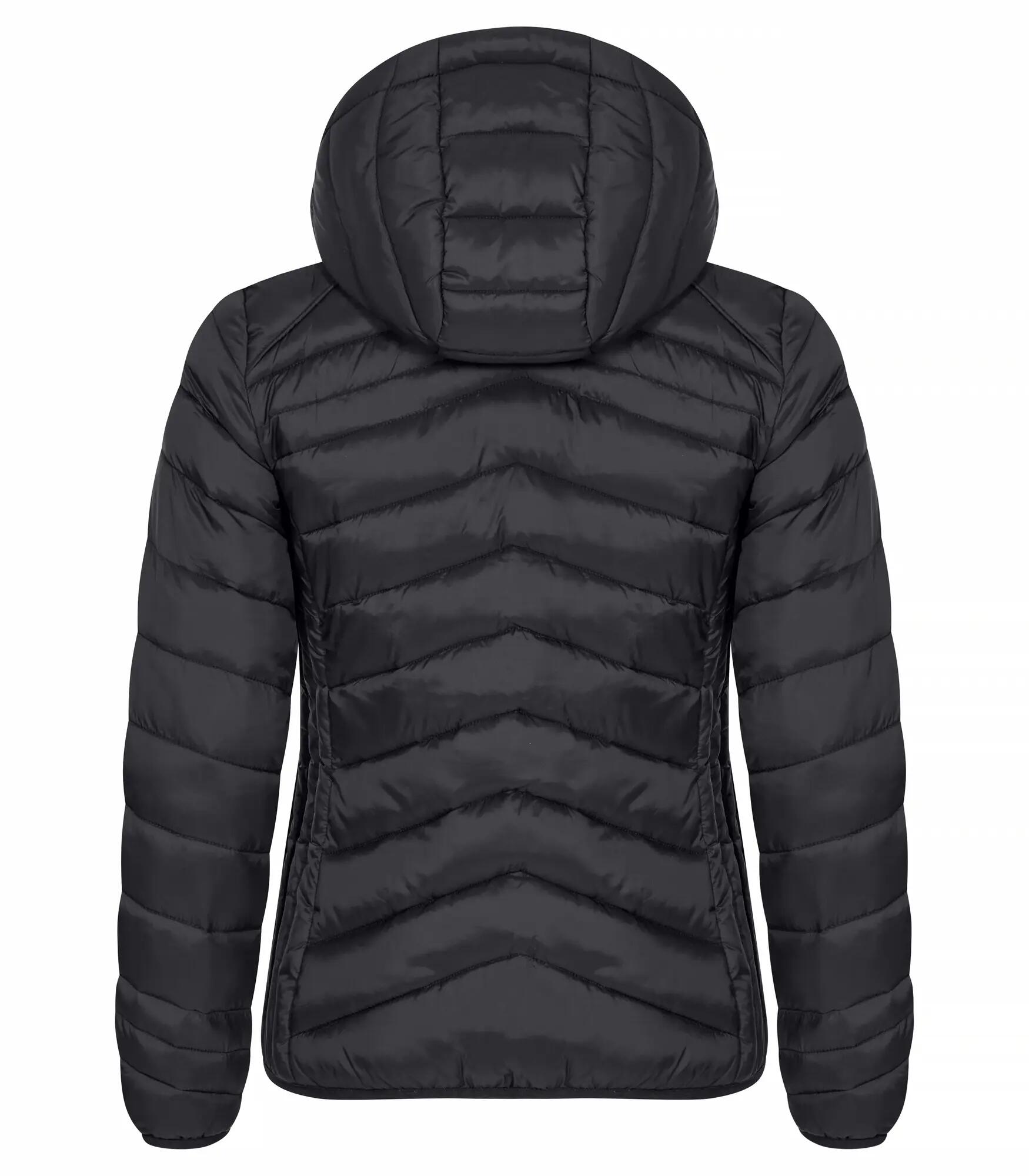 clique Chaqueta Idaho Women - cálida y ligera, 100% poliamida reciclada – Black 2/4